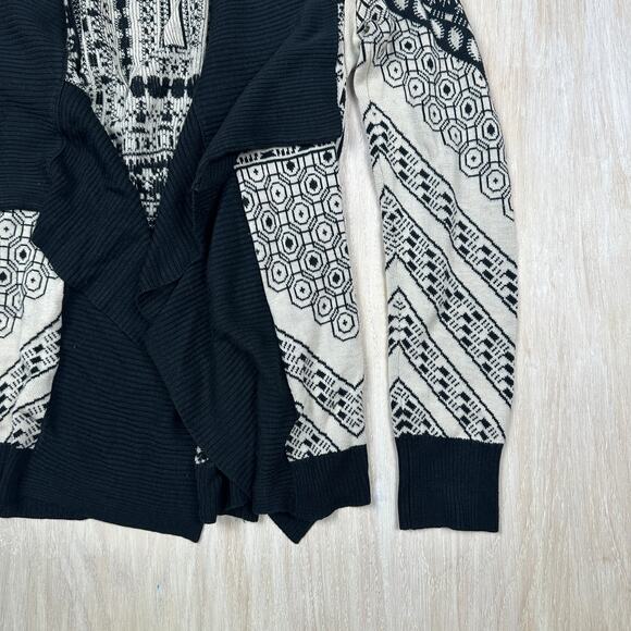 Urban Outfitters Staring at Stars Tribal Print Open Front Cardigan Sweater Small - Picture 4 of 13